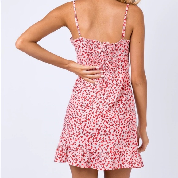 Princess Polly Deniz Mini Dress - Blush - Picture 2 of 7